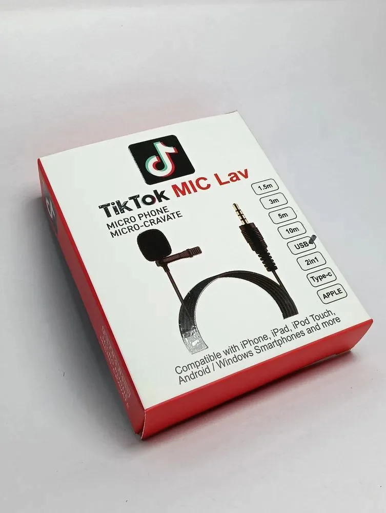 USB 1.5 Meter Wired Collar Mic