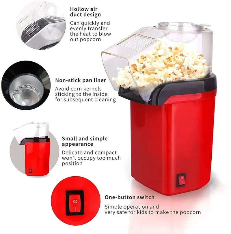 Mini Electric Popcorn Maker