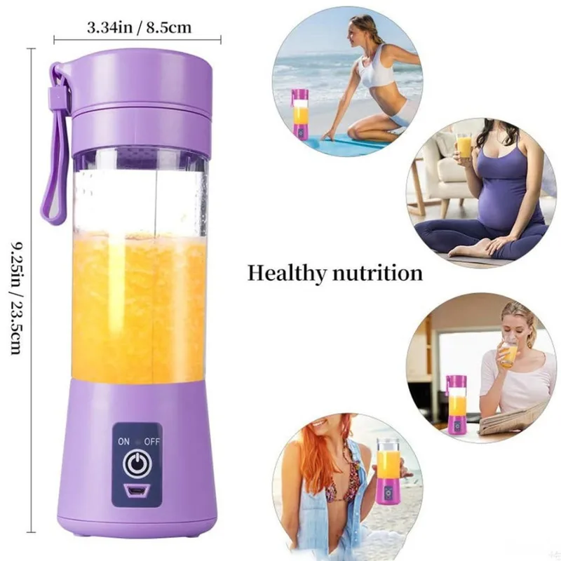 6 Blade USB Rechargeable Juicer