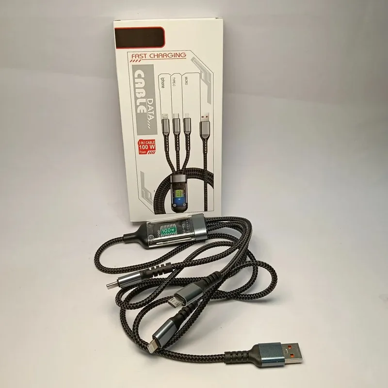 3 In 1 Usb Data Charging Cables