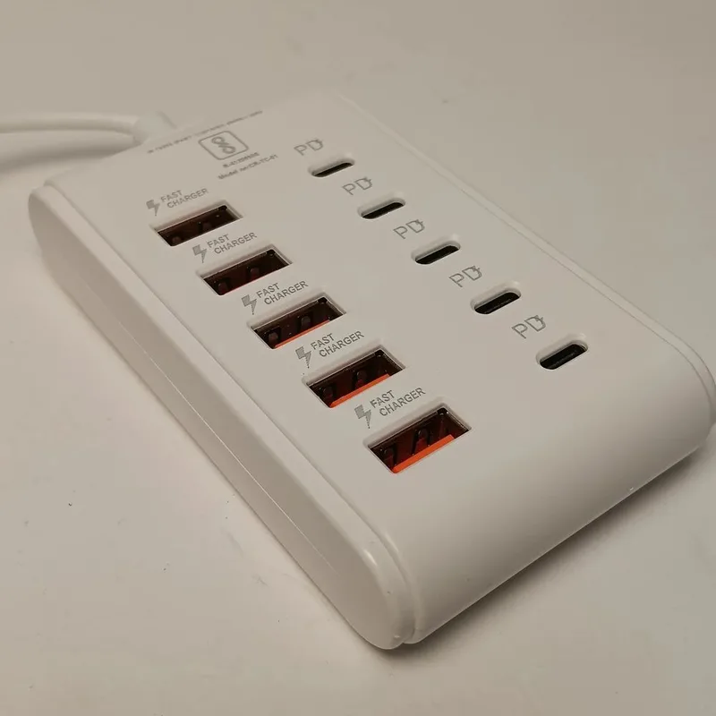 Multi Port Usb And Type C Charging power strip
