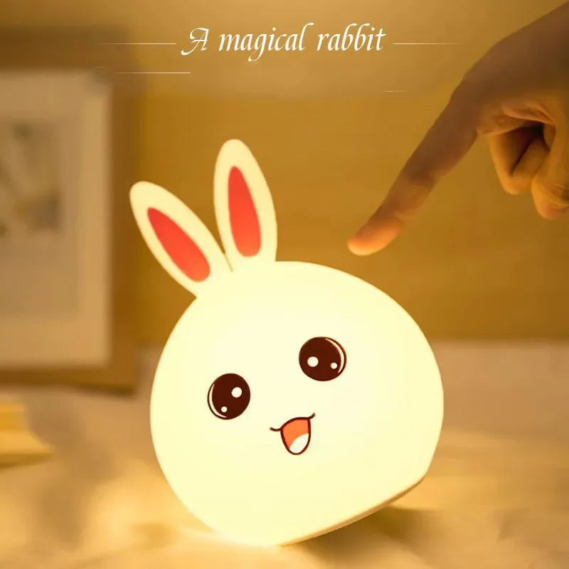 Silicone Kitty Light Lamp