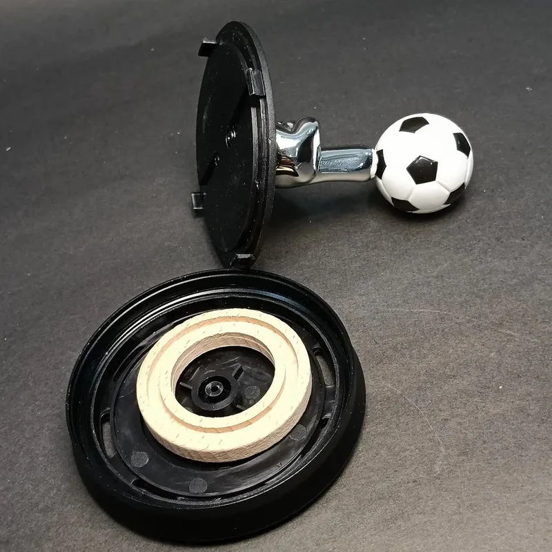 Football car solar air freshener