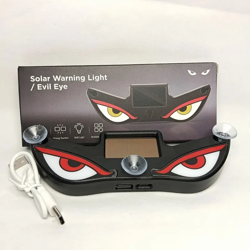Evil Eye Solar Warning Light