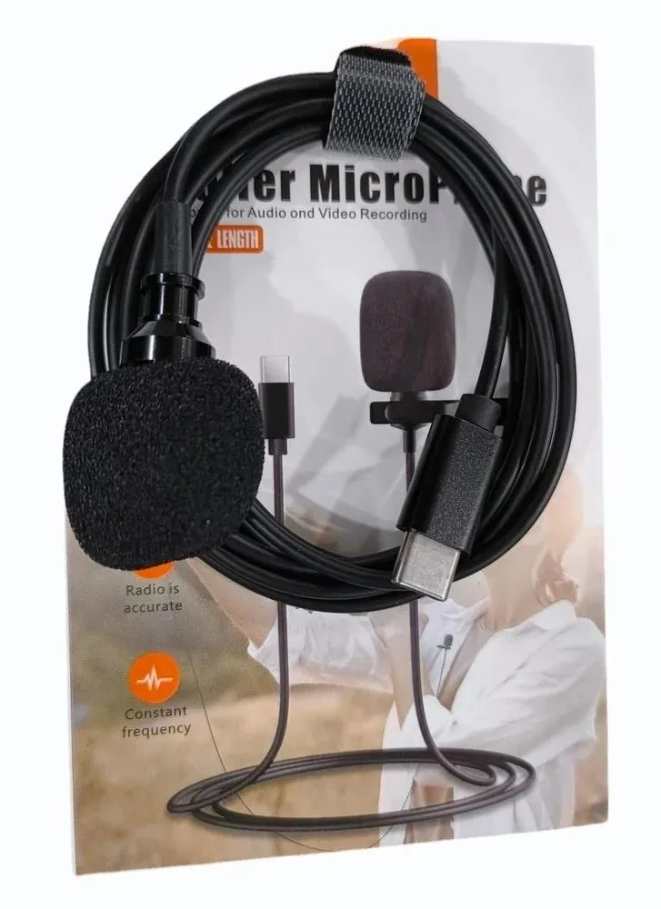Lavalier Type C color Mic