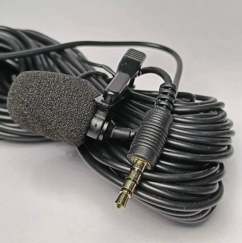 10 Meter Wired Collar Mic