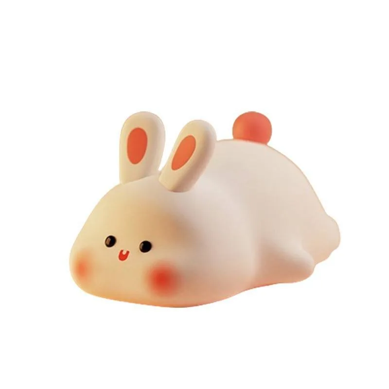 Silicone Rabbit Night Lamp