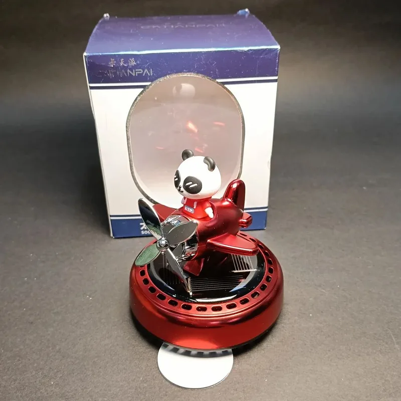Panda Solar Car Air Freshener