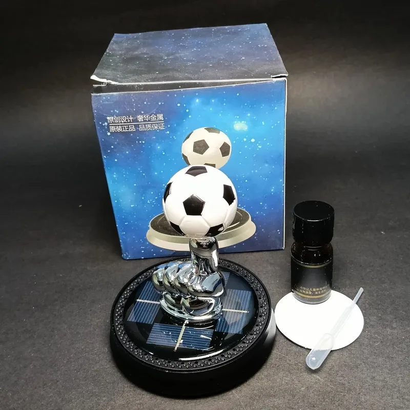 Football car solar air freshener