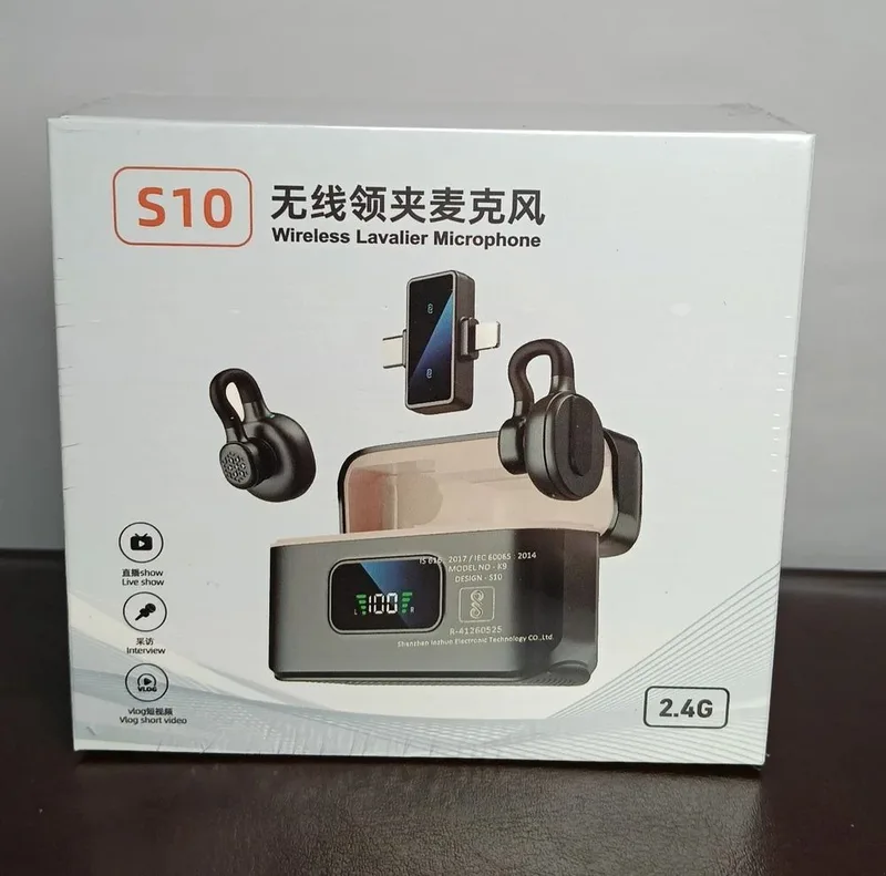 S10 Wireless Lavalier Microphone