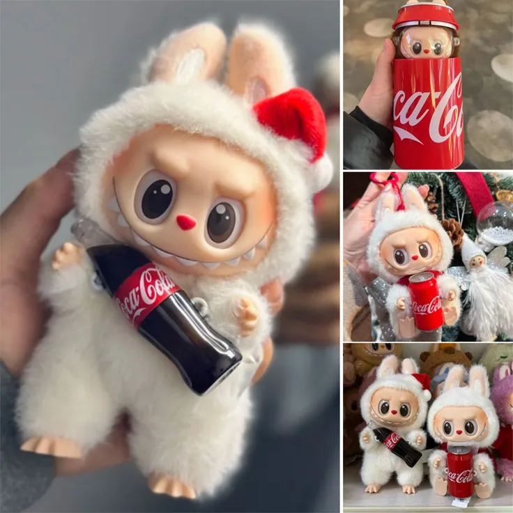 Coca Cola Labubu Doll (Imported)