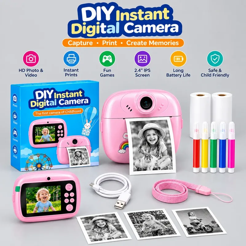 Diy Instant Digital Camera For Kids