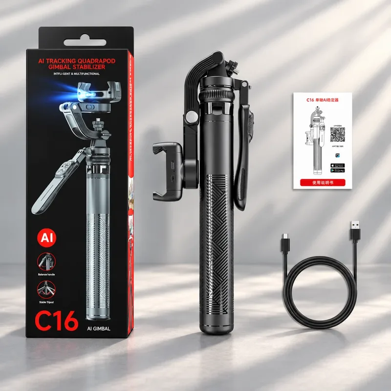 C16 Ai Tracking Quadrapod Gimbal Stabilizer