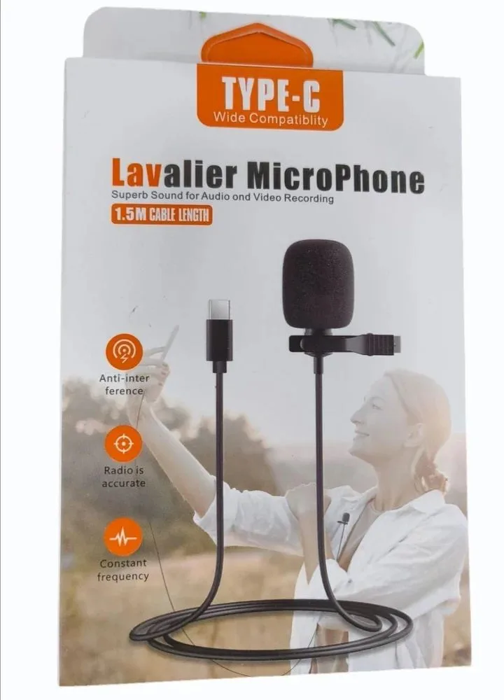 Lavalier Type C color Mic