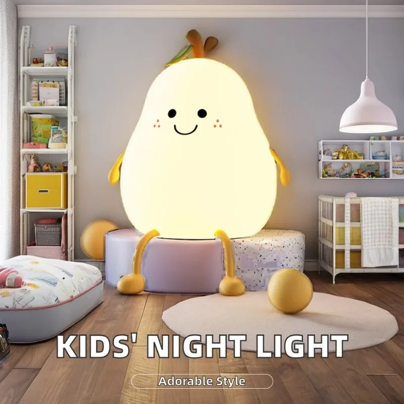 Pear Silicone Night Lamp