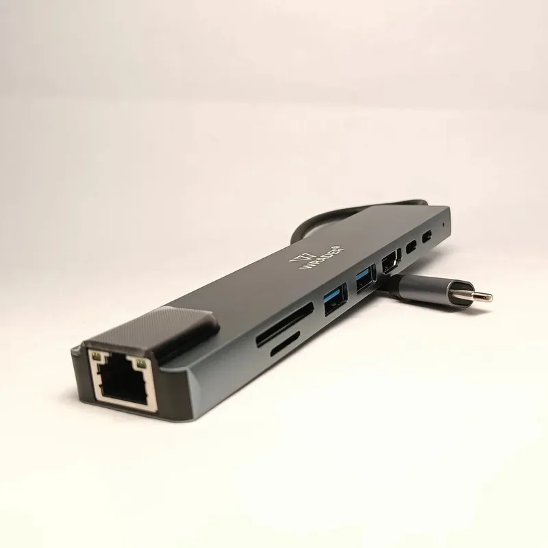 Type C 8 in 1 HUB