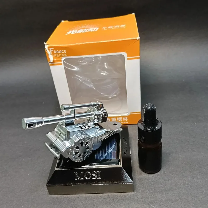Tank Solar Car Air Freshner