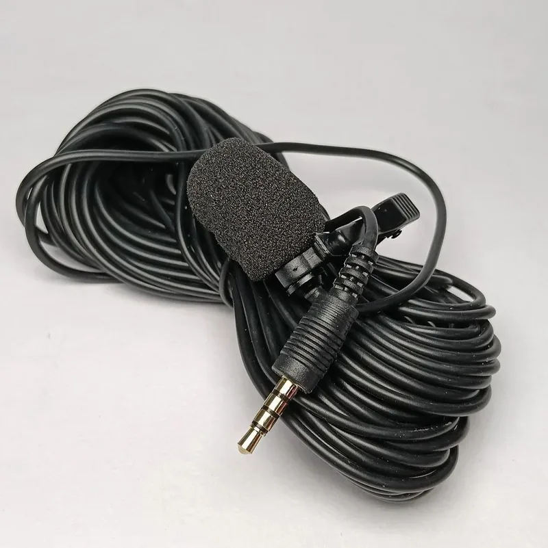 10 Meter Wired Collar Mic